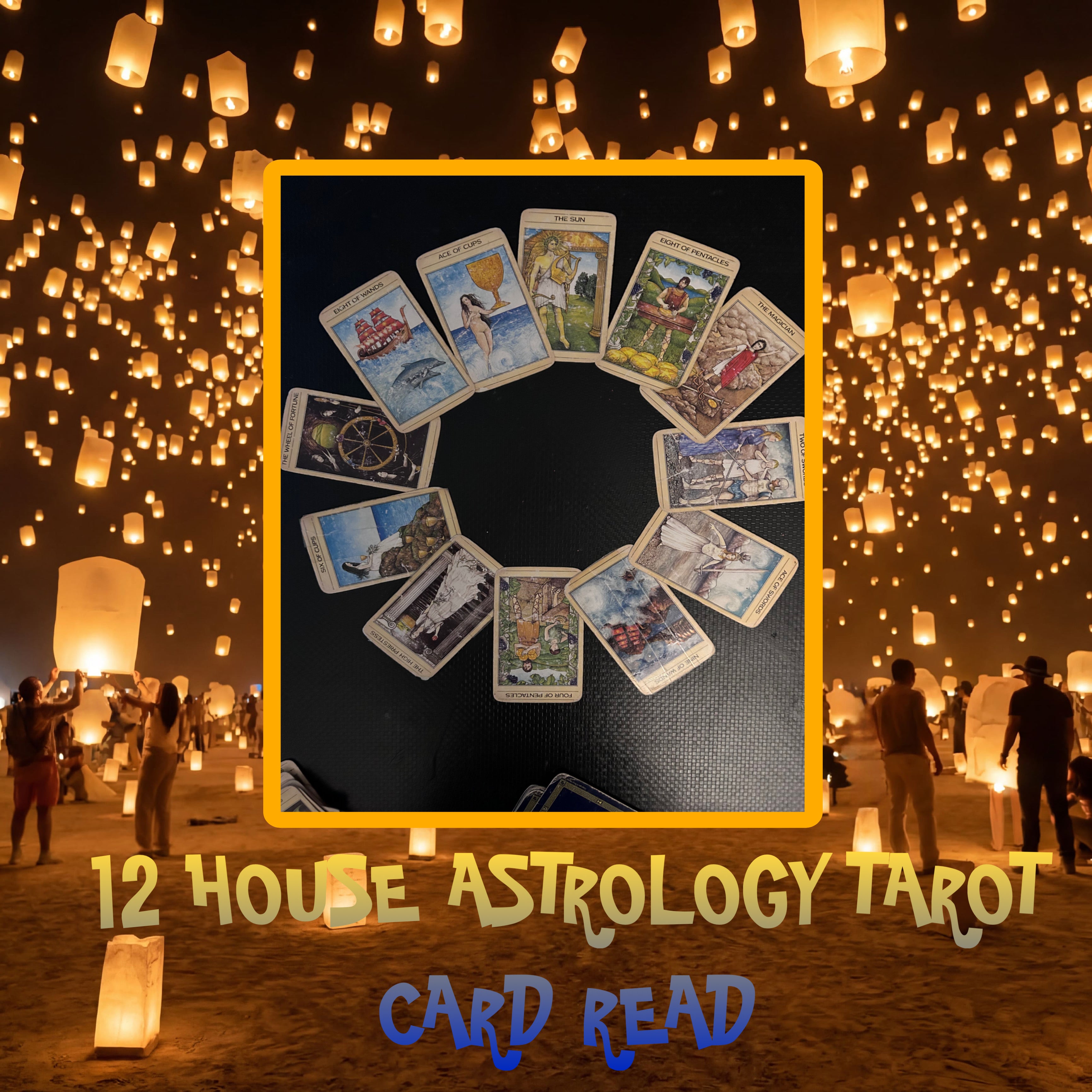 12 House Astrology Tarot Read
